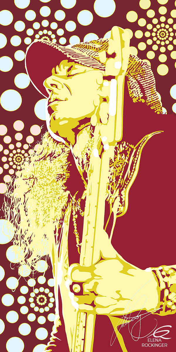 35 Portrait Illustration Pop Art Elena Rockinger 35 Vector Fabio Drusin 02 S