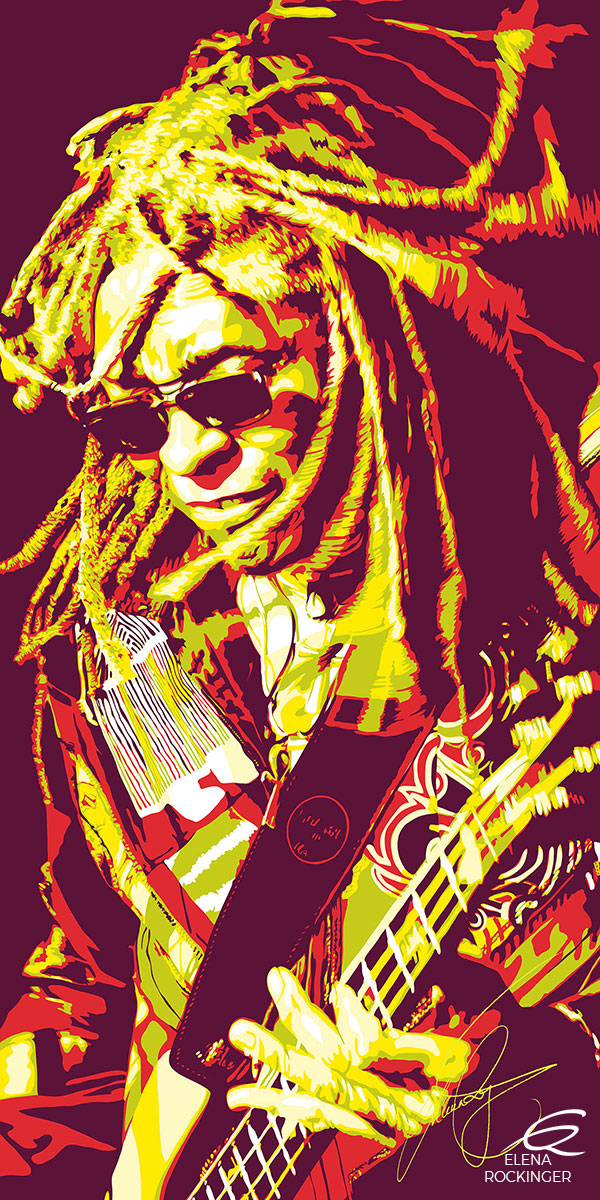 38 Portrait Illustration Pop Art Elena Rockinger 38 Vector Tm Stevens S