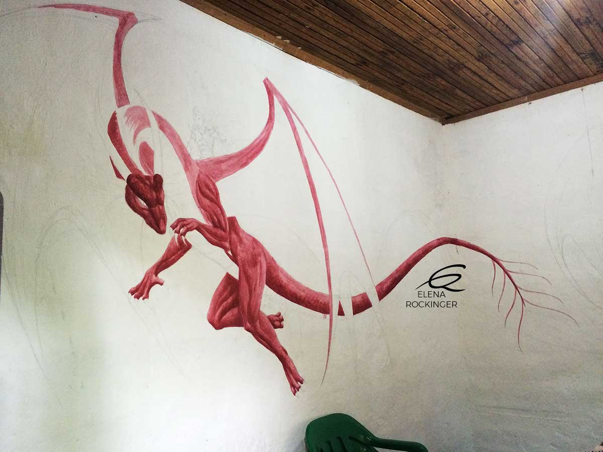Mural Ecuador Elena Rockinger Dance Of Dragons 03 S