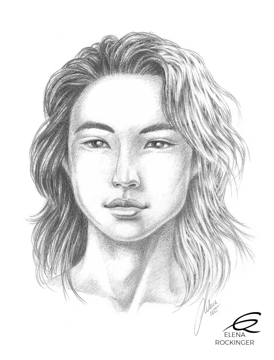 20 Drawing Graphite Portrait Elena Rockinger Real And Llusion S