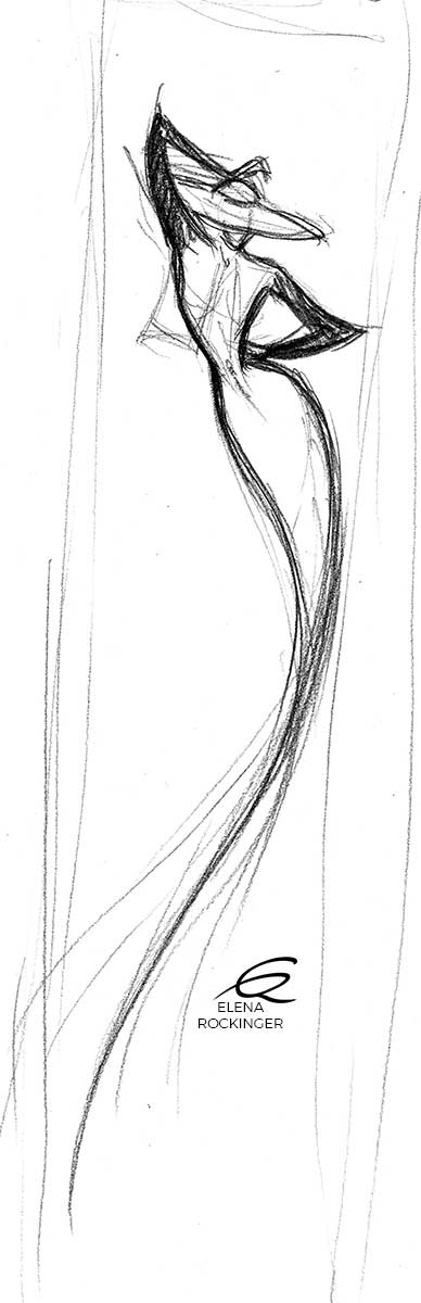 00 illustrations graphite fashion art elena rockinger s