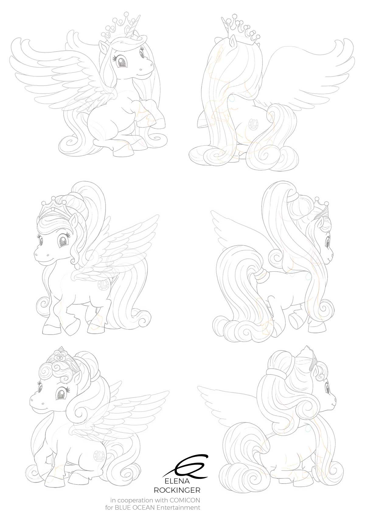 Toy Design — Archive 01 Concept Design Lissy Ponies S3 Elena Rockinger C 1 3 S