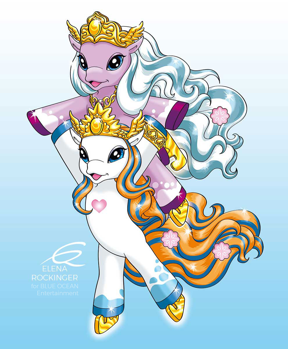 01 Filly Illustration Ice Elves Adoria Roy Elena Rockinger S