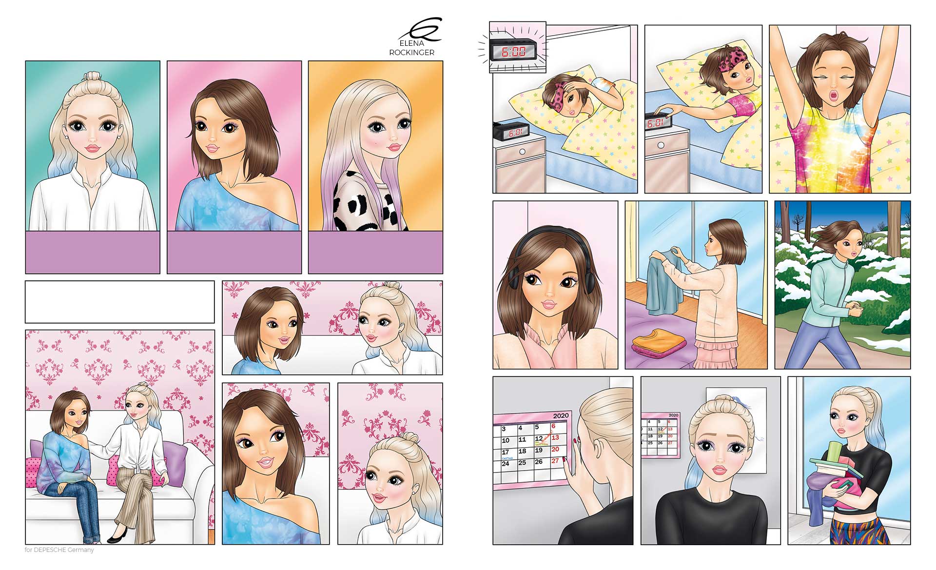 01 topmodel comic 2001 elena rockinger 1 2 s