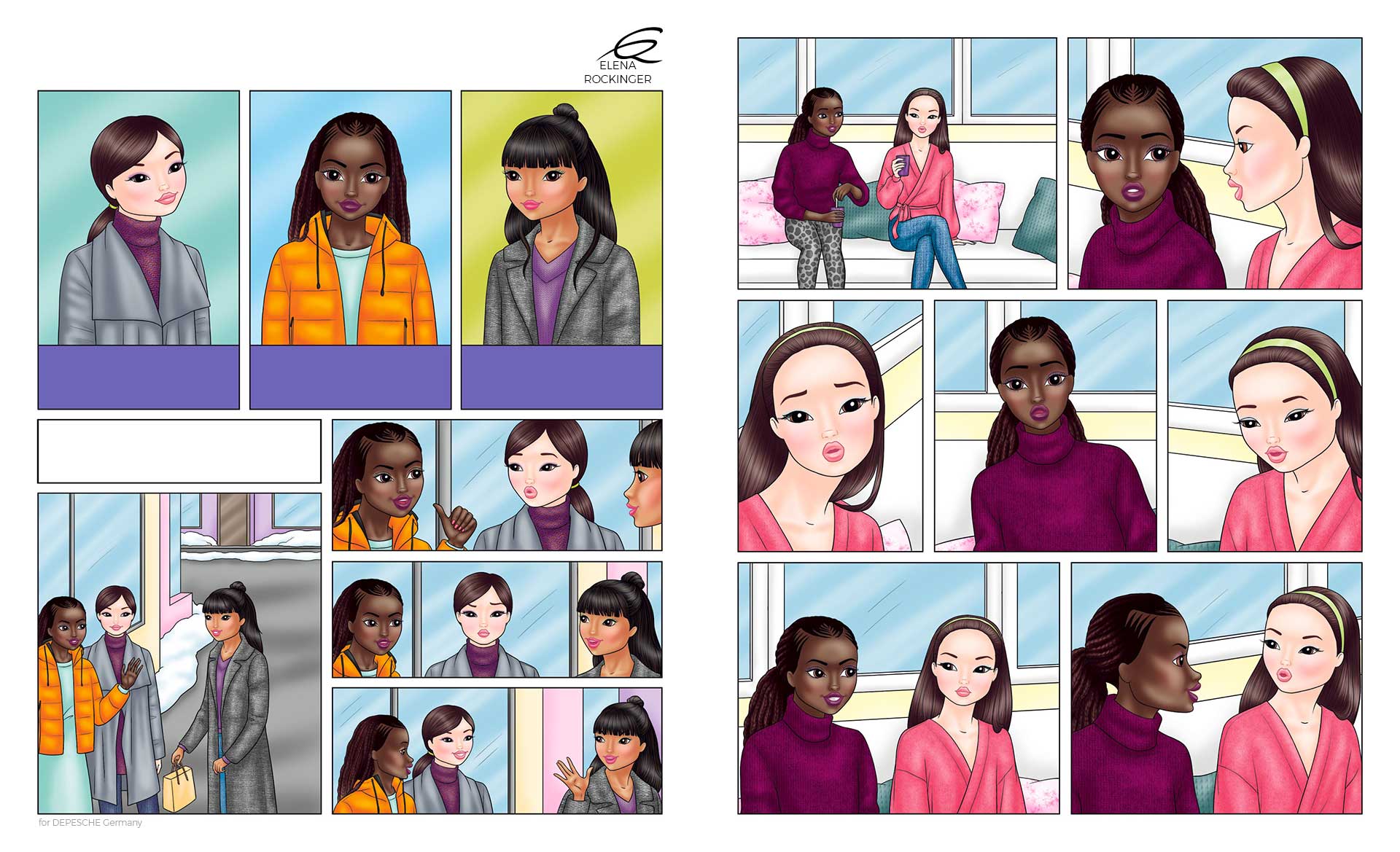 01 topmodel comic 2101 elena rockinger 1 2 s