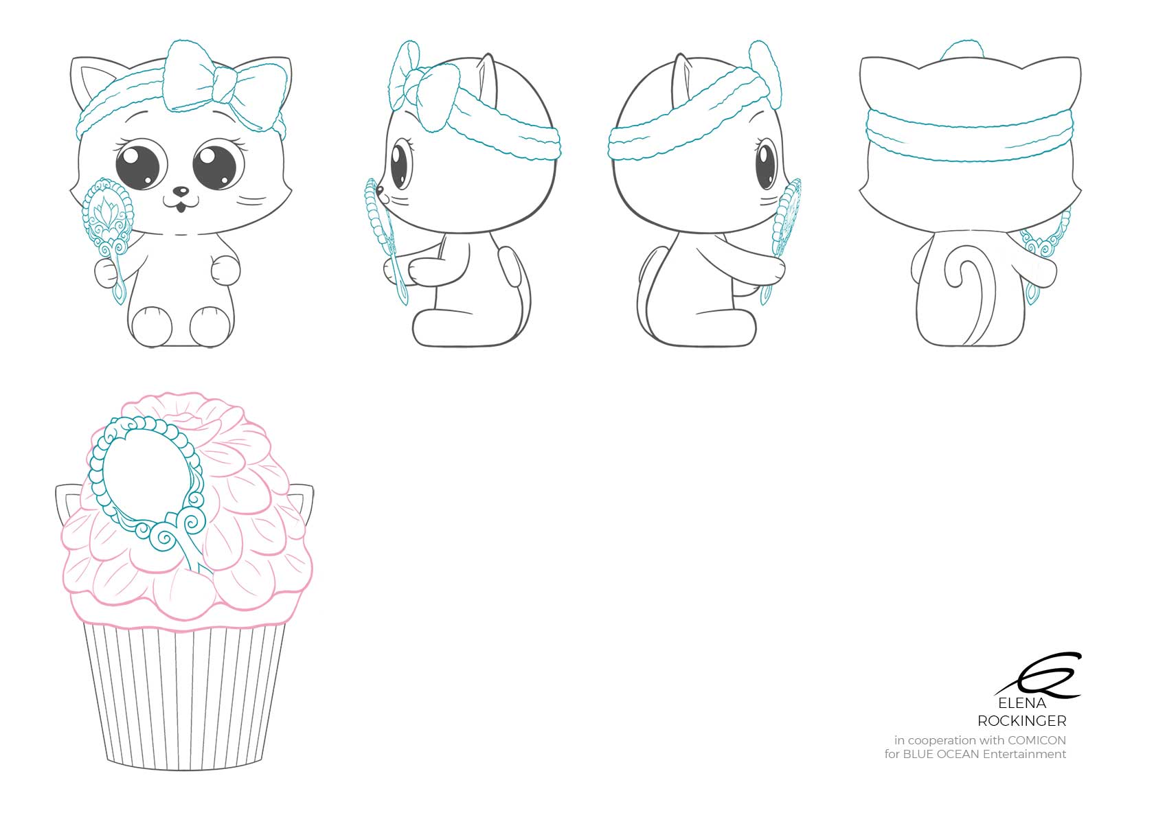 Toy Design — Archive 02 Concept Design Cupcake Cats S4 Elena Rockinger Mirry