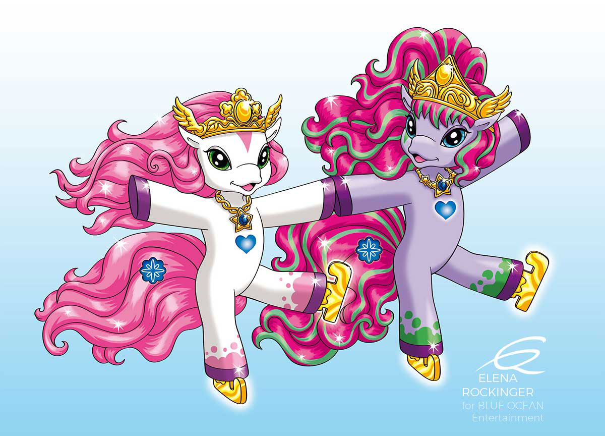 02 Filly Illustration Ice Elves Frizzie Natalie Elena Rockinger S