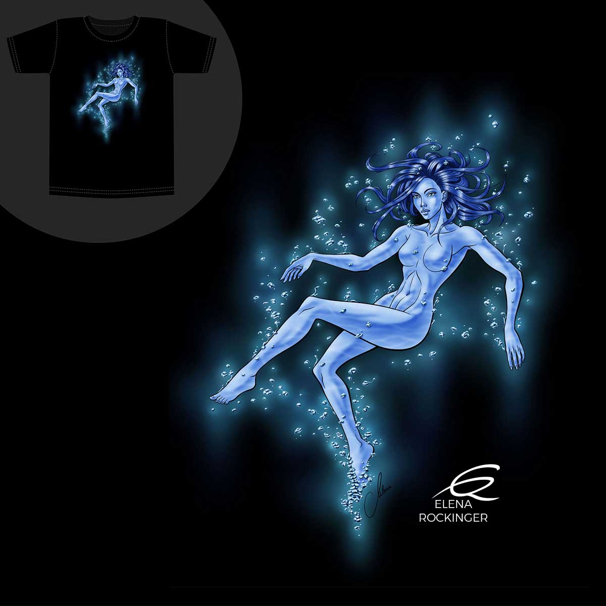 02 T Shirt Design Elena Rockinger Elements Water S
