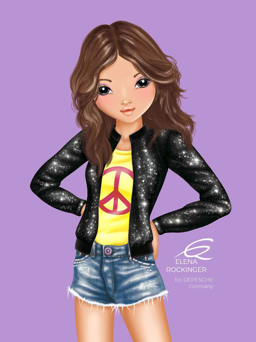 02 Topmodel Cover Illustration Elena Rockinger Talita 01 S