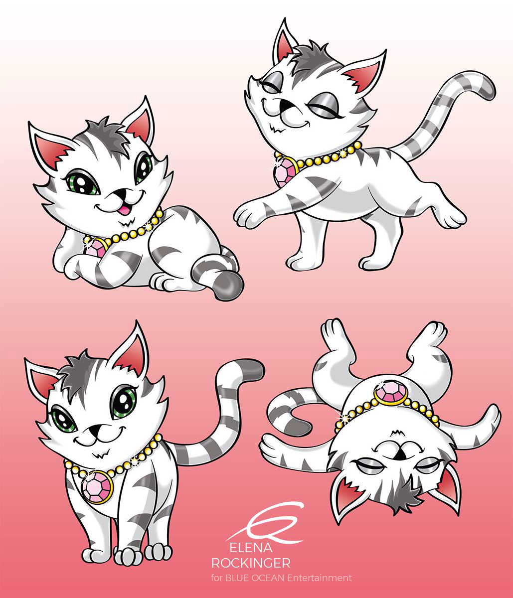 03 Filly Illustration Witchy Pets Cat Elena Rockinger S