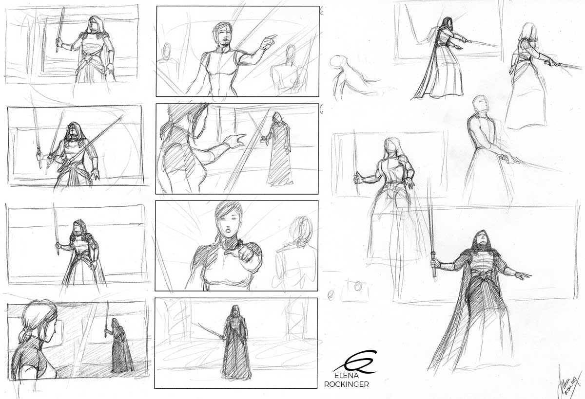 03 Illustration Concept Art Storyboard Elena Rockinger Kotor 03 S