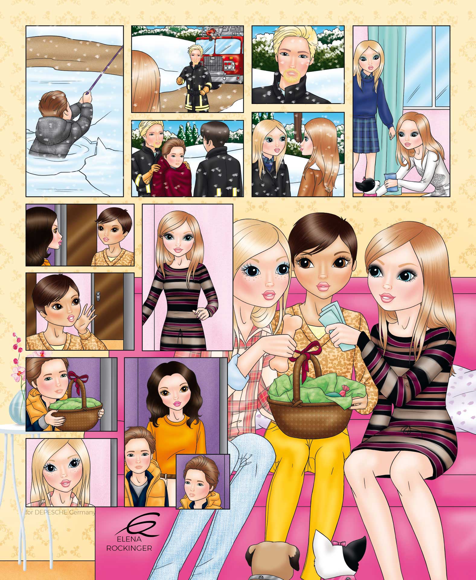 03 Topmodel Comic 1501 Elena Rockinger 03 S