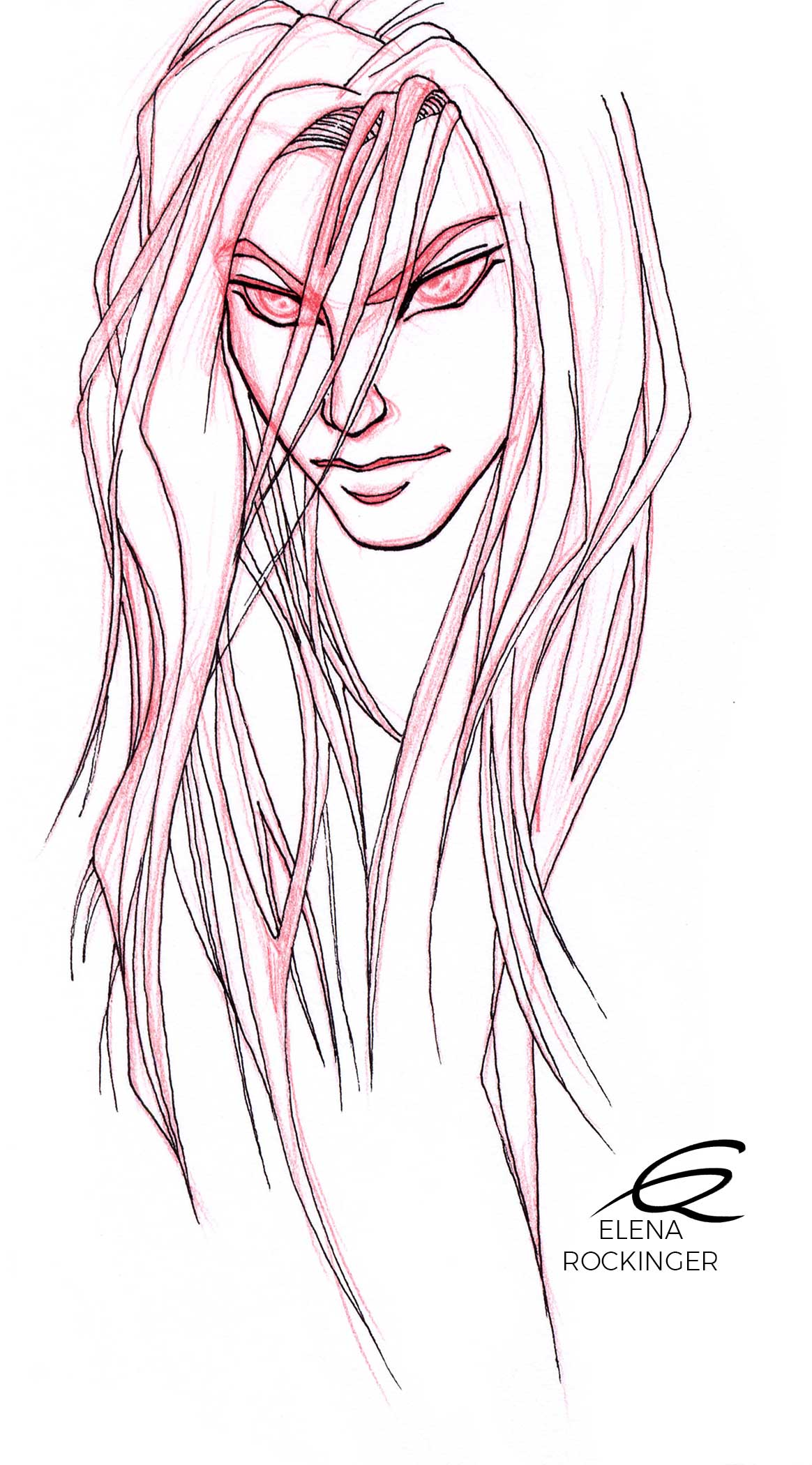 04 drawing figure ink character elena rockinger heyp s