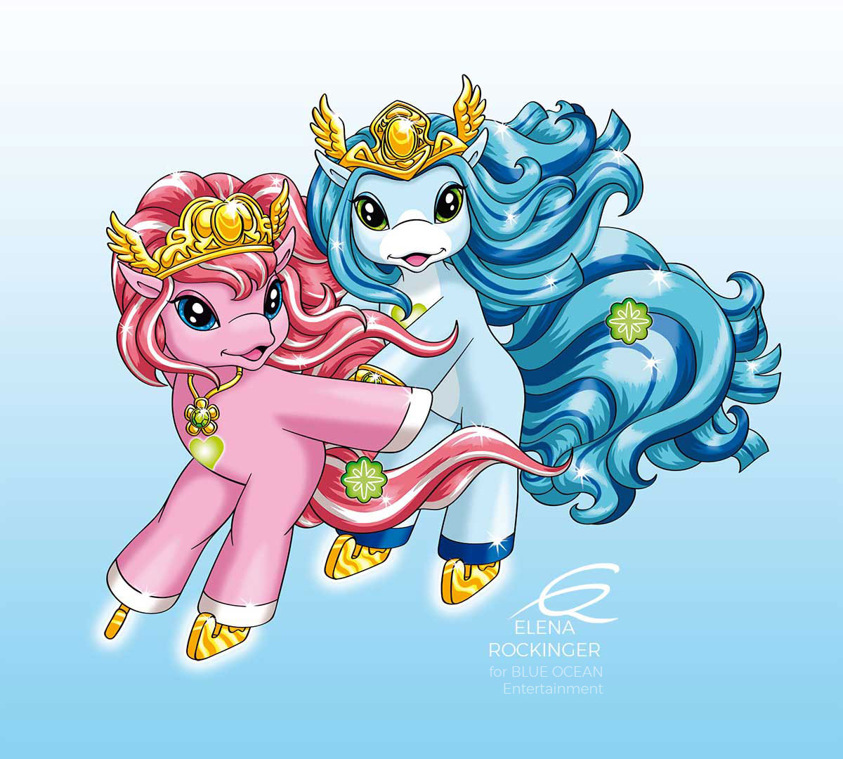 04 Filly Illustration Ice Elves Lucy Isaz Elena Rockinger S
