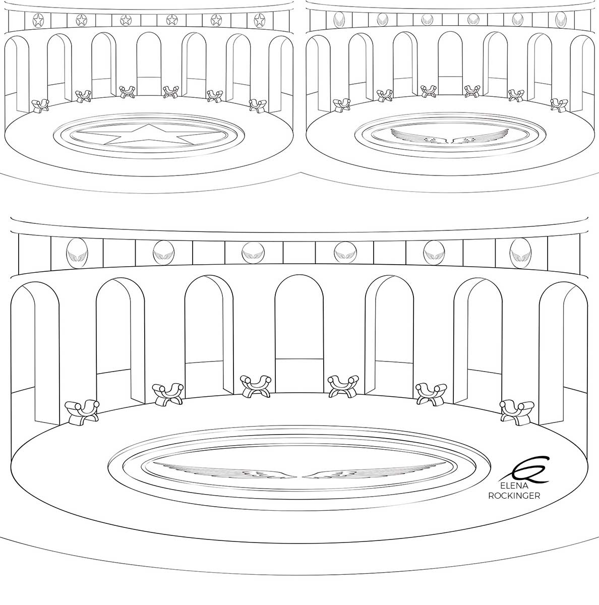 04 Illustration Concept Art Angelme Elena Rockinger Auditorium S
