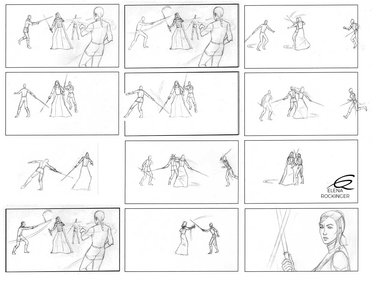 04 Illustration Concept Art Storyboard Elena Rockinger Kotor 04 S