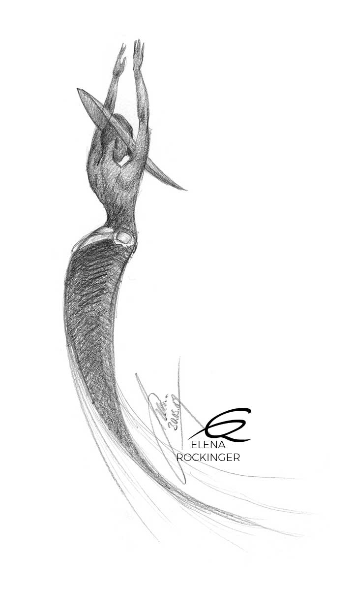 05 illustration graphite fashion art elena rockinger 05 s