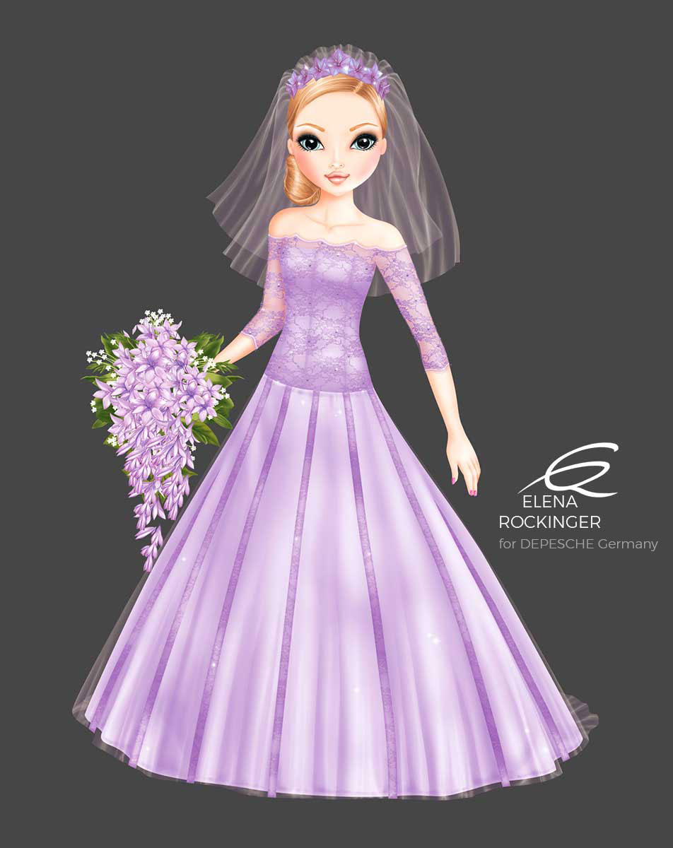 05 Topmodel Illustration Wedding Elena Rockinger Christy 05 S