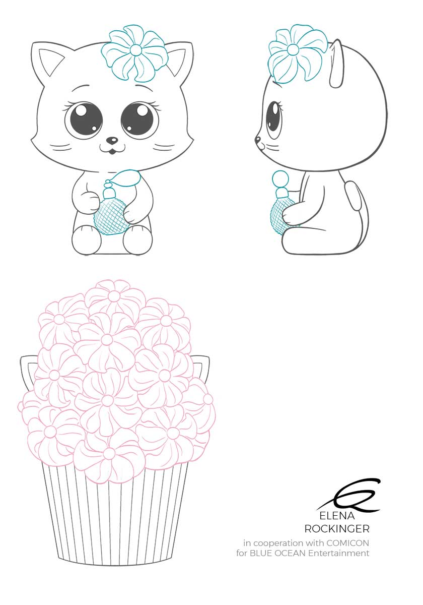 Toy Design — Archive 06 Concept Design Cupcake Cats S4 Elena Rockinger Perry