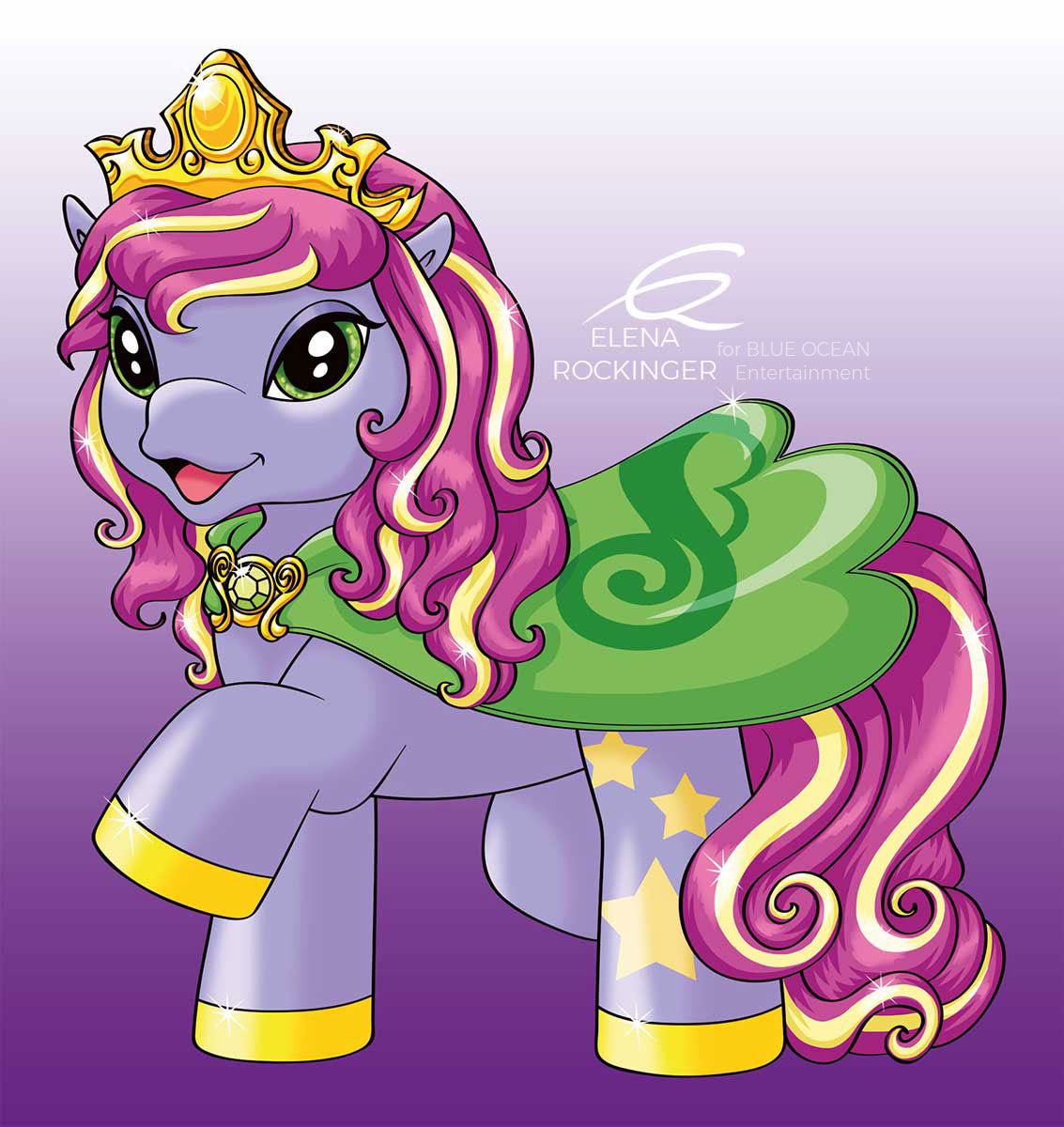 06 Filly Illustration Collection 2013 Emeralda Elena Rockinger S