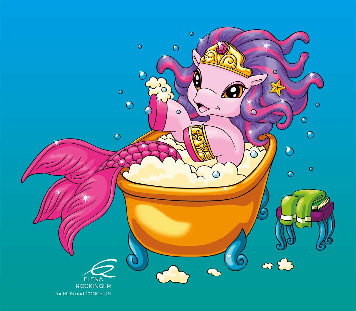 06 Filly Illustration Elena Rockinger Mermaids 12 30 31 S