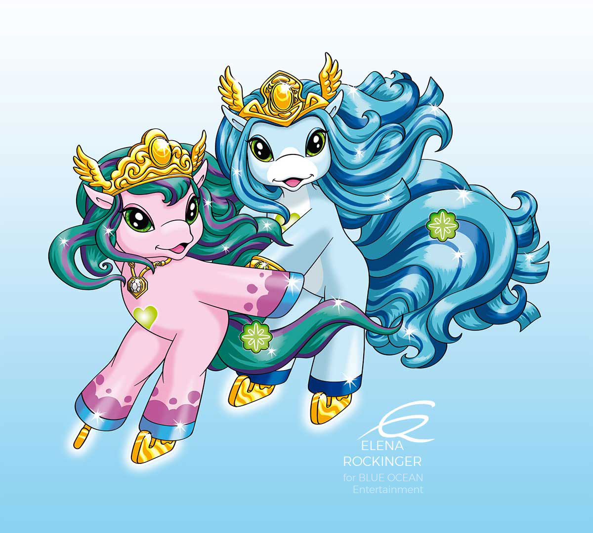 06 Filly Illustration Ice Elves Tundra Isaz Elena Rockinger S