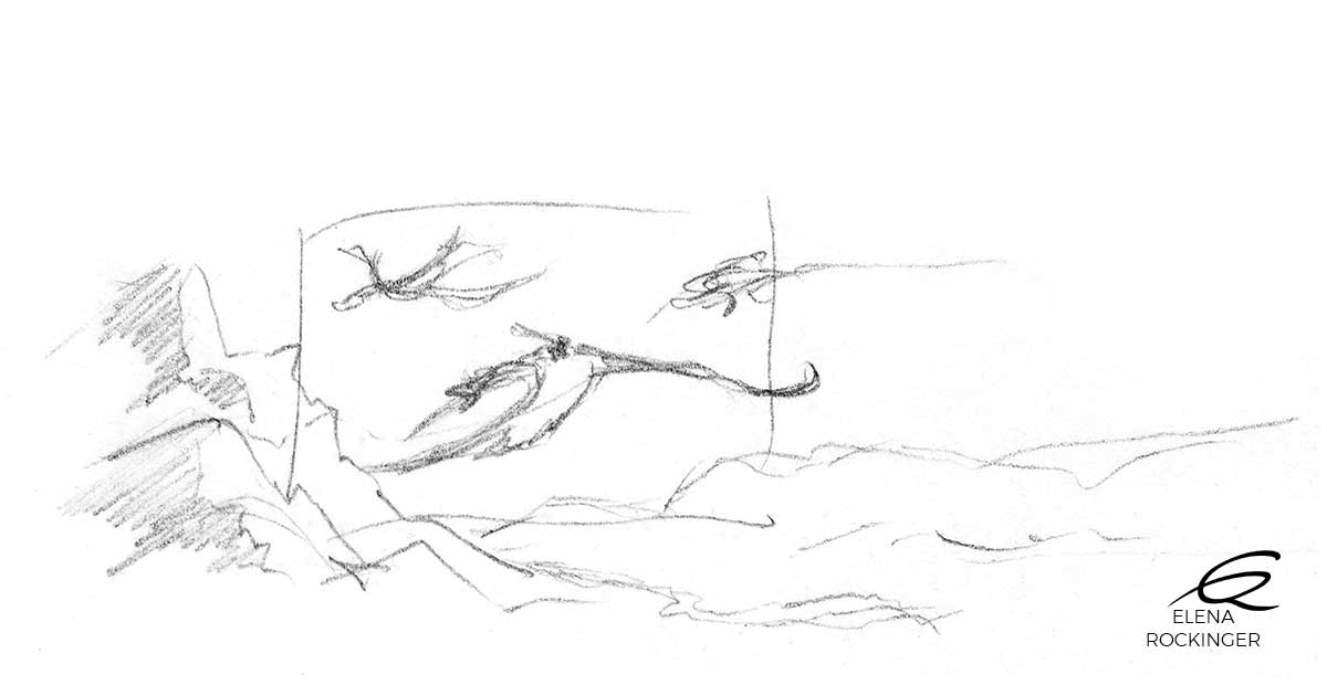 06 Illustration Illusions Elena Rockinger Flying Dragons S