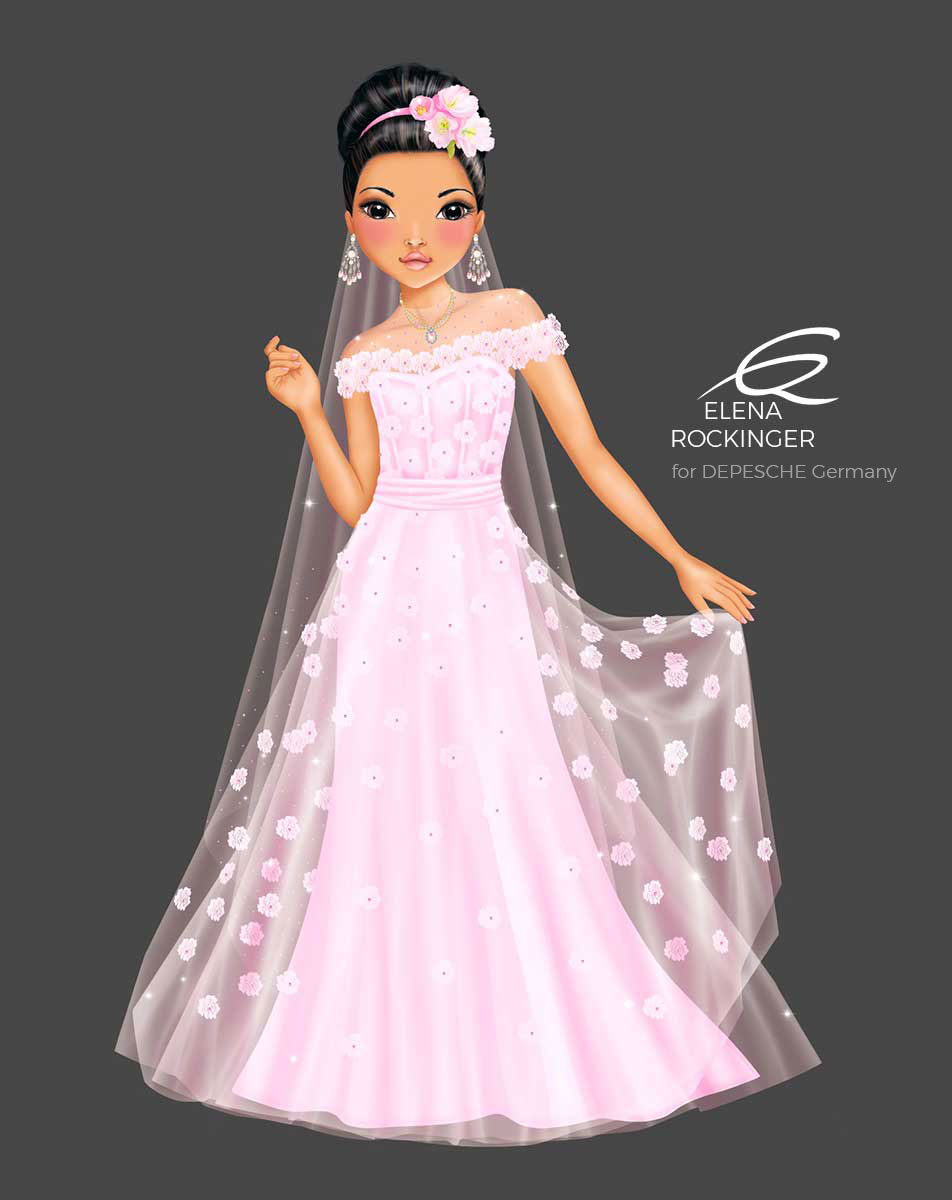 06 Topmodel Illustration Wedding Elena Rockinger Nyela 01 S