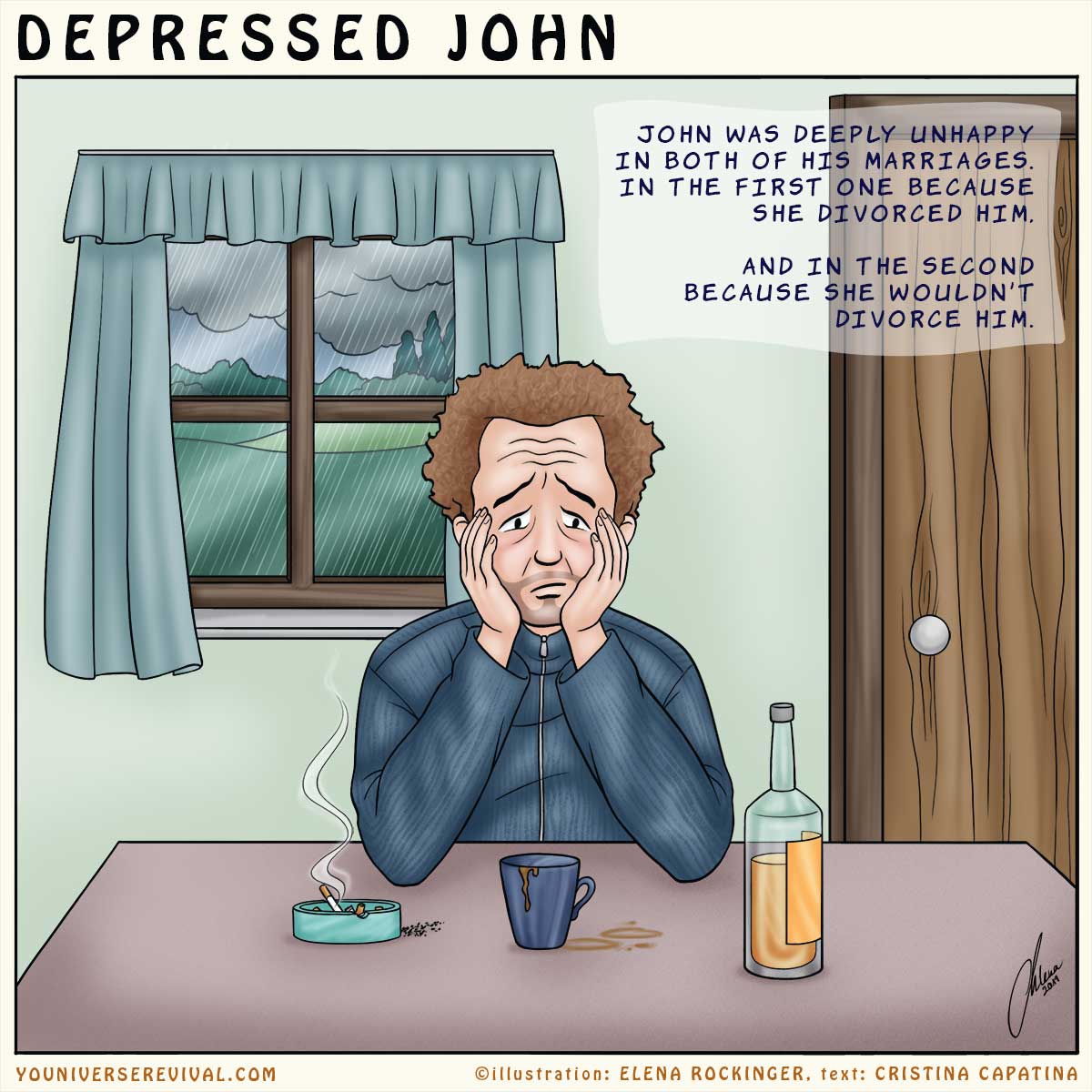 07 Comic Panel Elena Rockinger Cristina Capatina Depressed John S