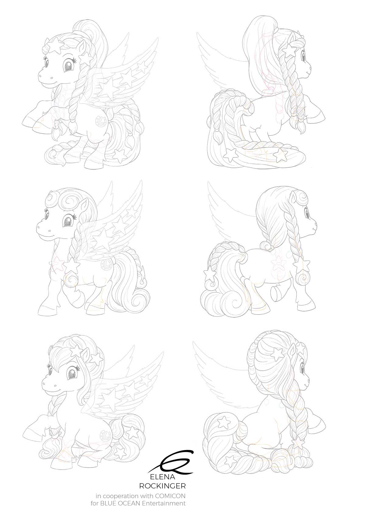 Toy Design — Archive 07 Concept Design Lissy Ponies S3 Elena Rockinger S 1 3 S
