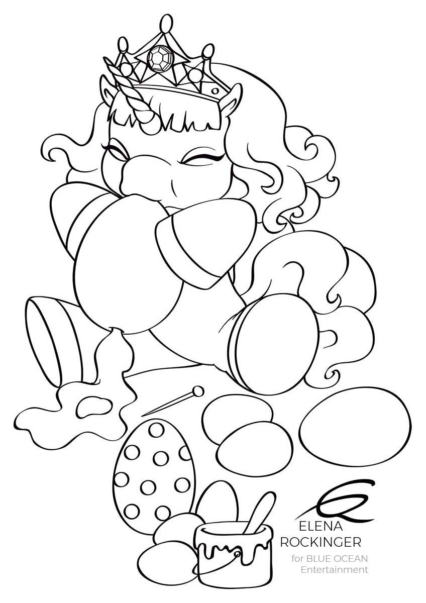 07 Filly Illustration Colouring 1112 Elena Rockinger S