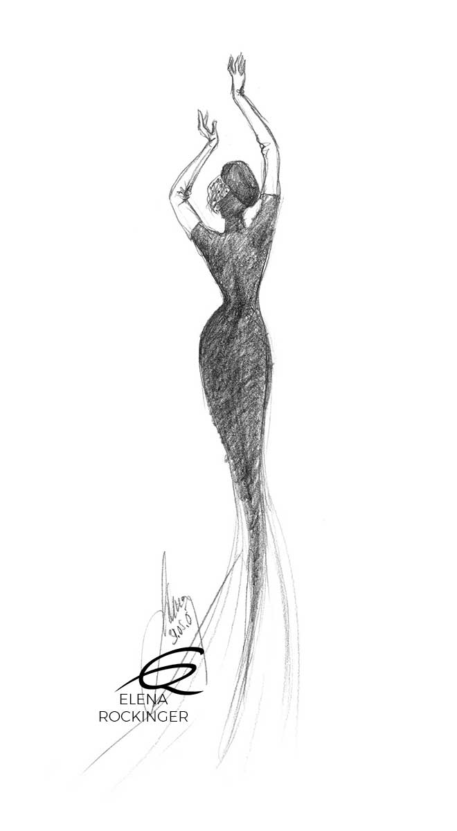 07 illustration graphite fashion art elena rockinger 07 s