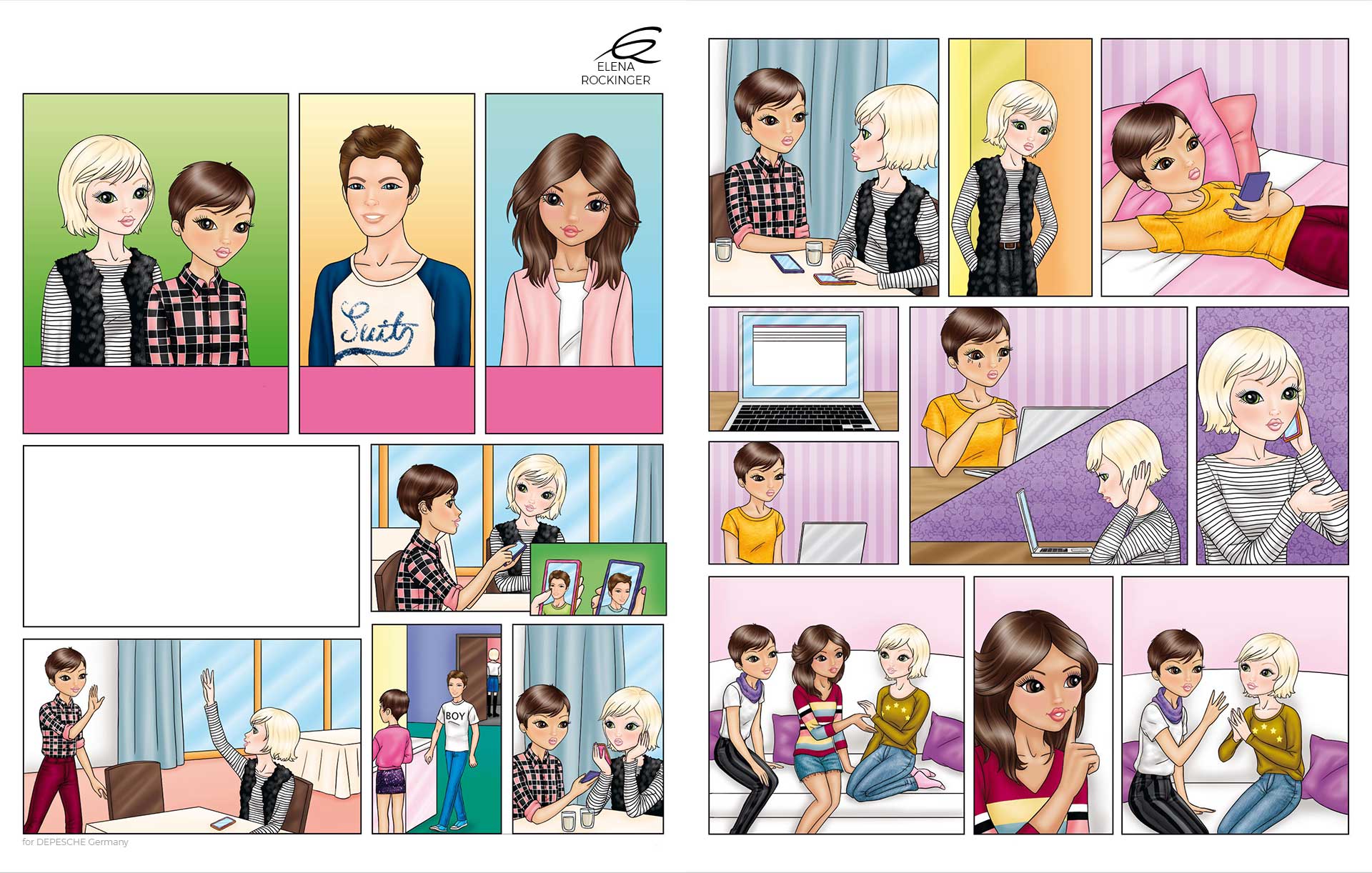 07 Topmodel Comic 1404 Elena Rockinger 1 2 S