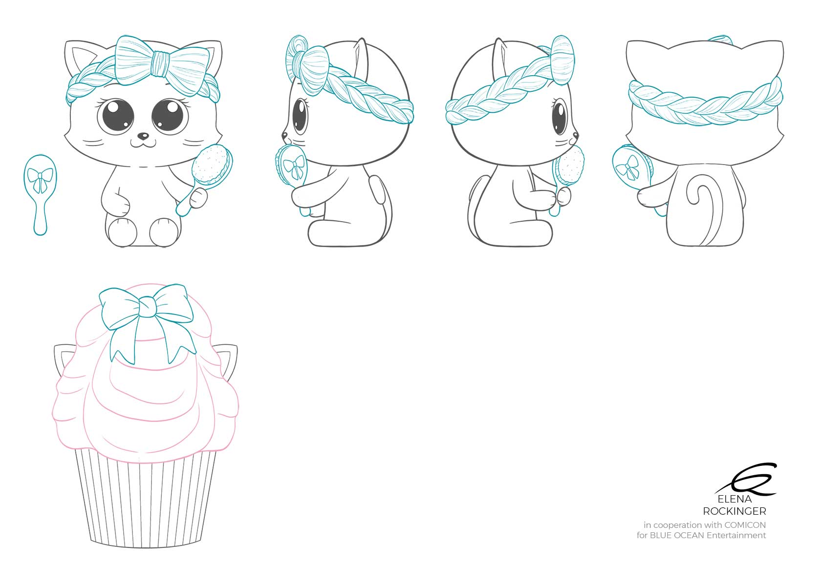 Toy Design — Archive 08 Concept Design Cupcake Cats S4 Elena Rockinger Bowy