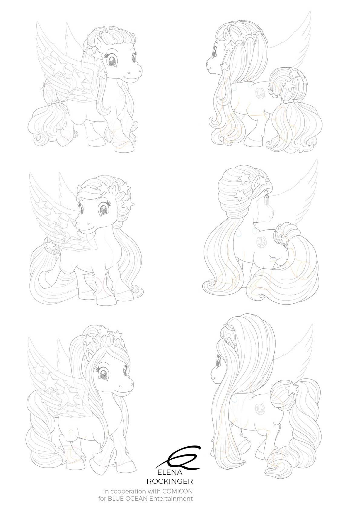 Toy Design — Archive 08 Concept Design Lissy Ponies S3 Elena Rockinger S 4 6 S