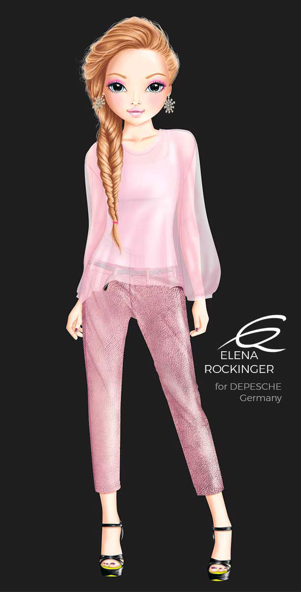 08 Topmodel Cover Illustration Elena Rockinger Christy S