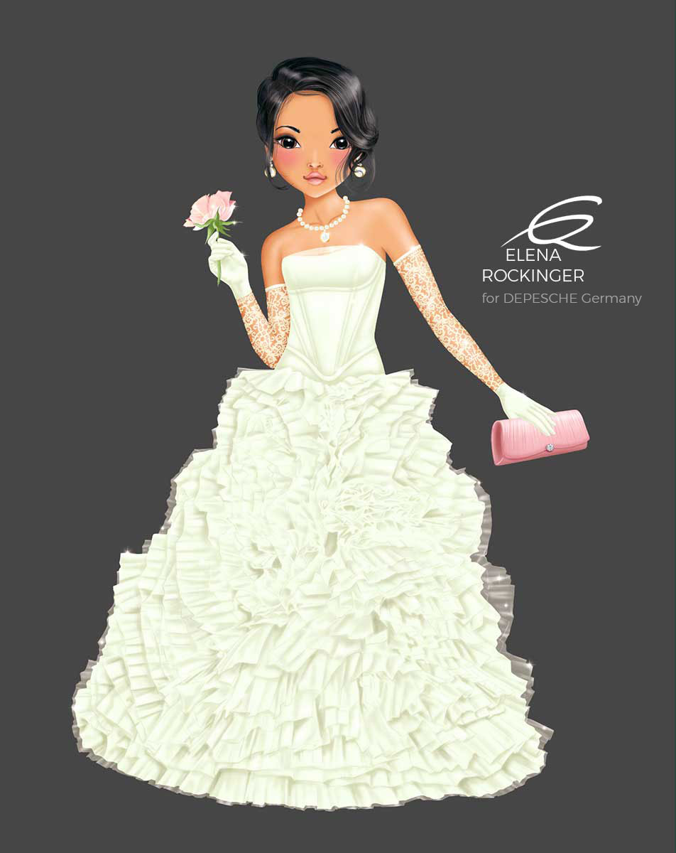 08 Topmodel Illustration Wedding Elena Rockinger Nyela 03 S