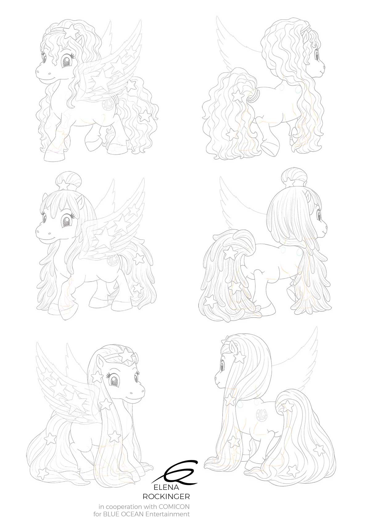Toy Design — Archive 09 Concept Design Lissy Ponies S3 Elena Rockinger S 7 9 S