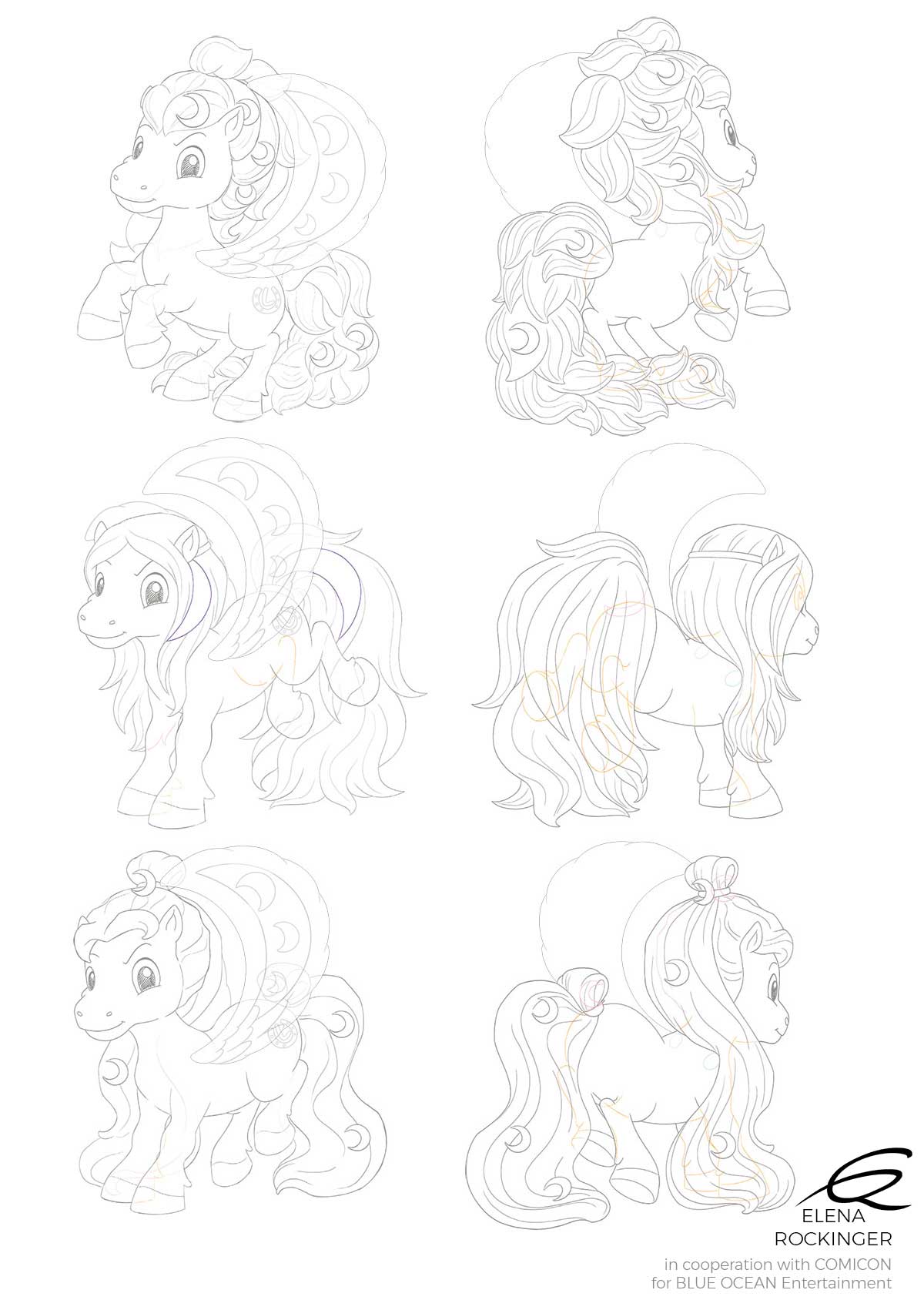 Toy Design — Archive 10 Concept Design Lissy Ponies S3 Elena Rockinger M 1 3 S