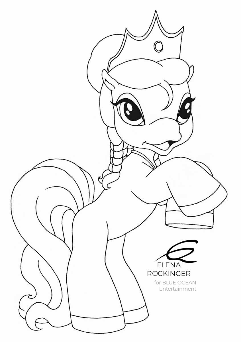 10 Filly Illustration 1102 Malschule Elena Rockinger 10 S