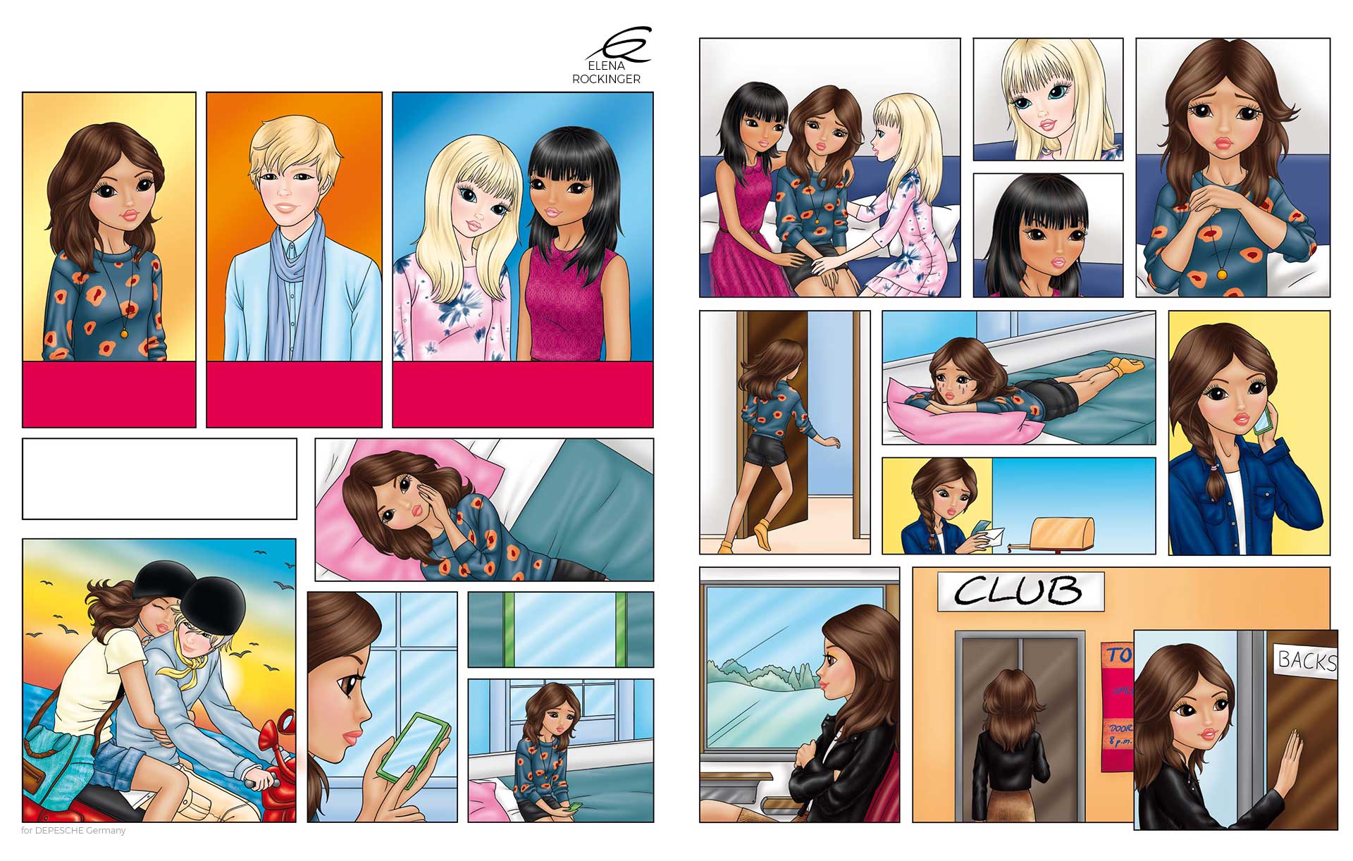 10 Topmodel Comic 1406 Elena Rockinger 1 2 S