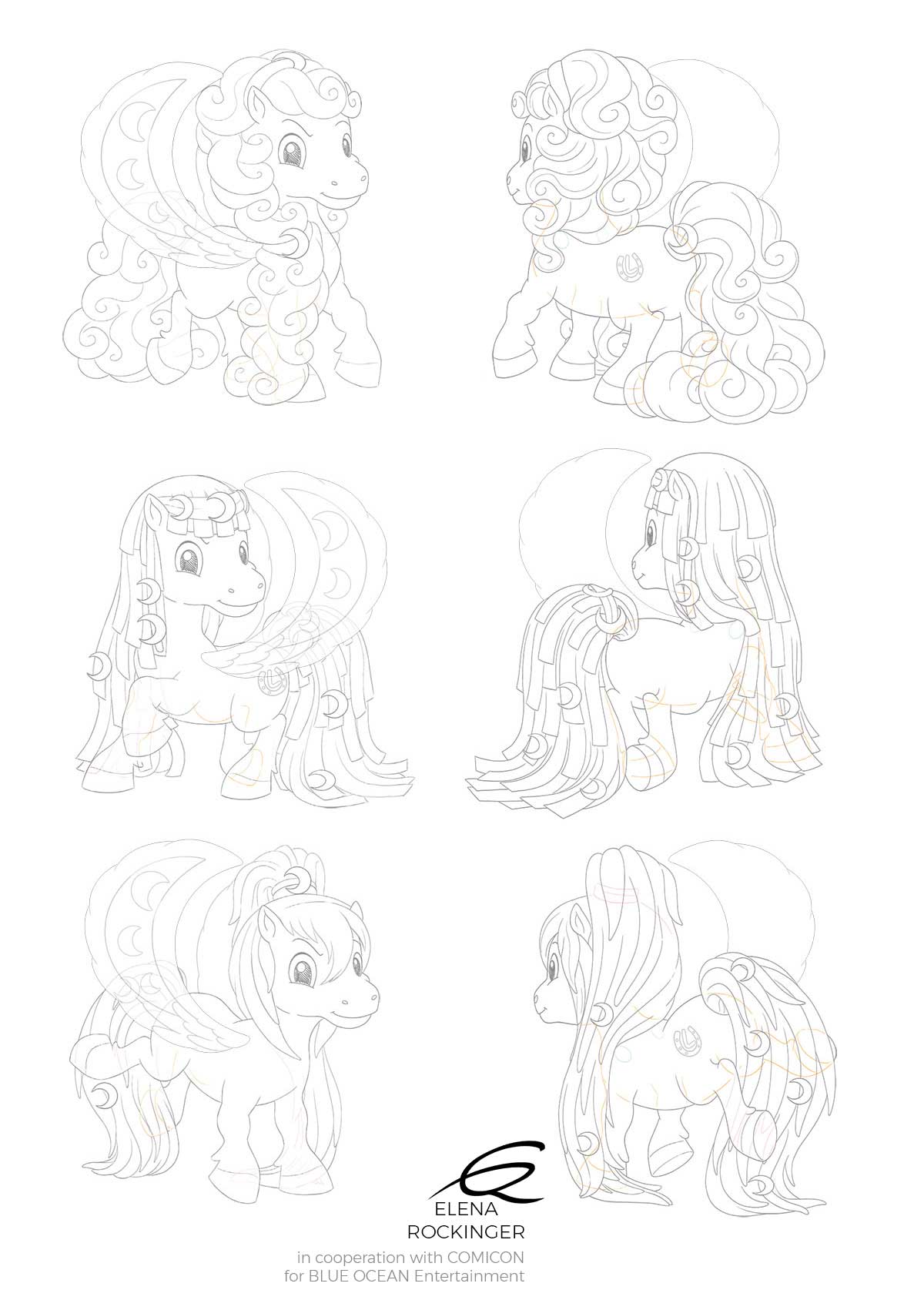 Toy Design — Archive 11 Concept Design Lissy Ponies S3 Elena Rockinger M 4 6 S