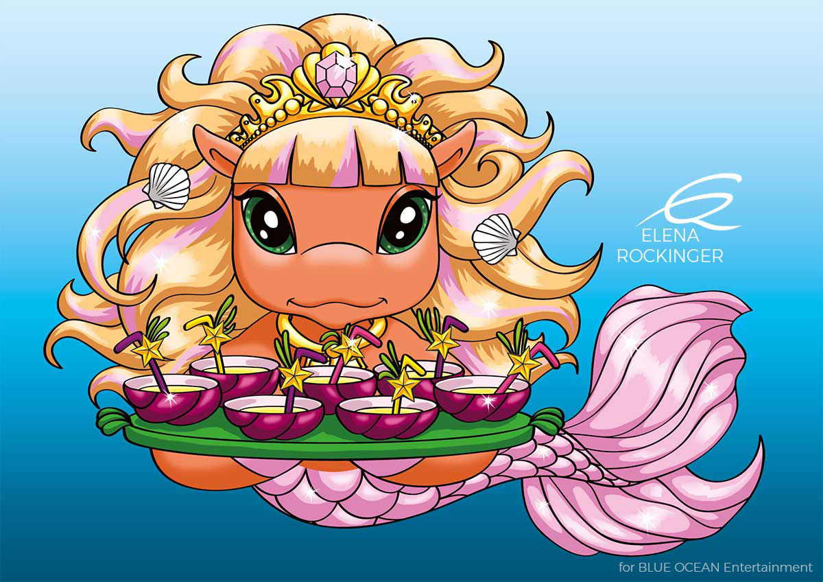 12 Filly Illustration Mermaids 1201 Marina Elena Rockinger S