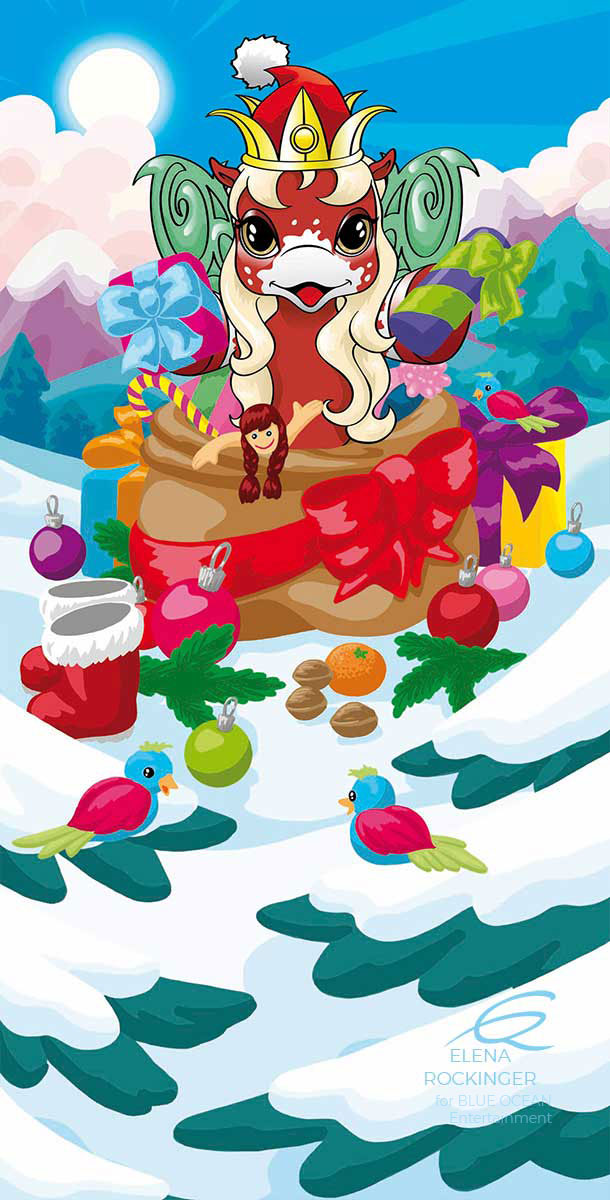 12 Filly Wandkalender 2011 Elena Rockinger 12 S