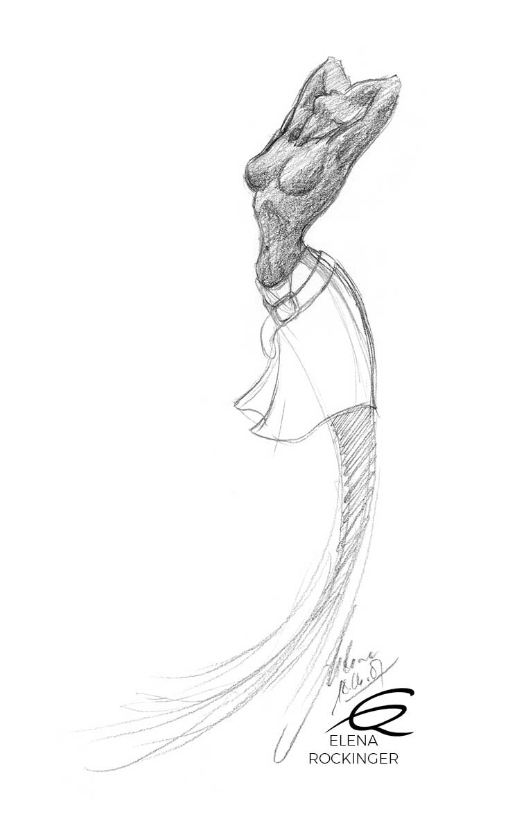 12 illustration graphite fashion art elena rockinger 12 s