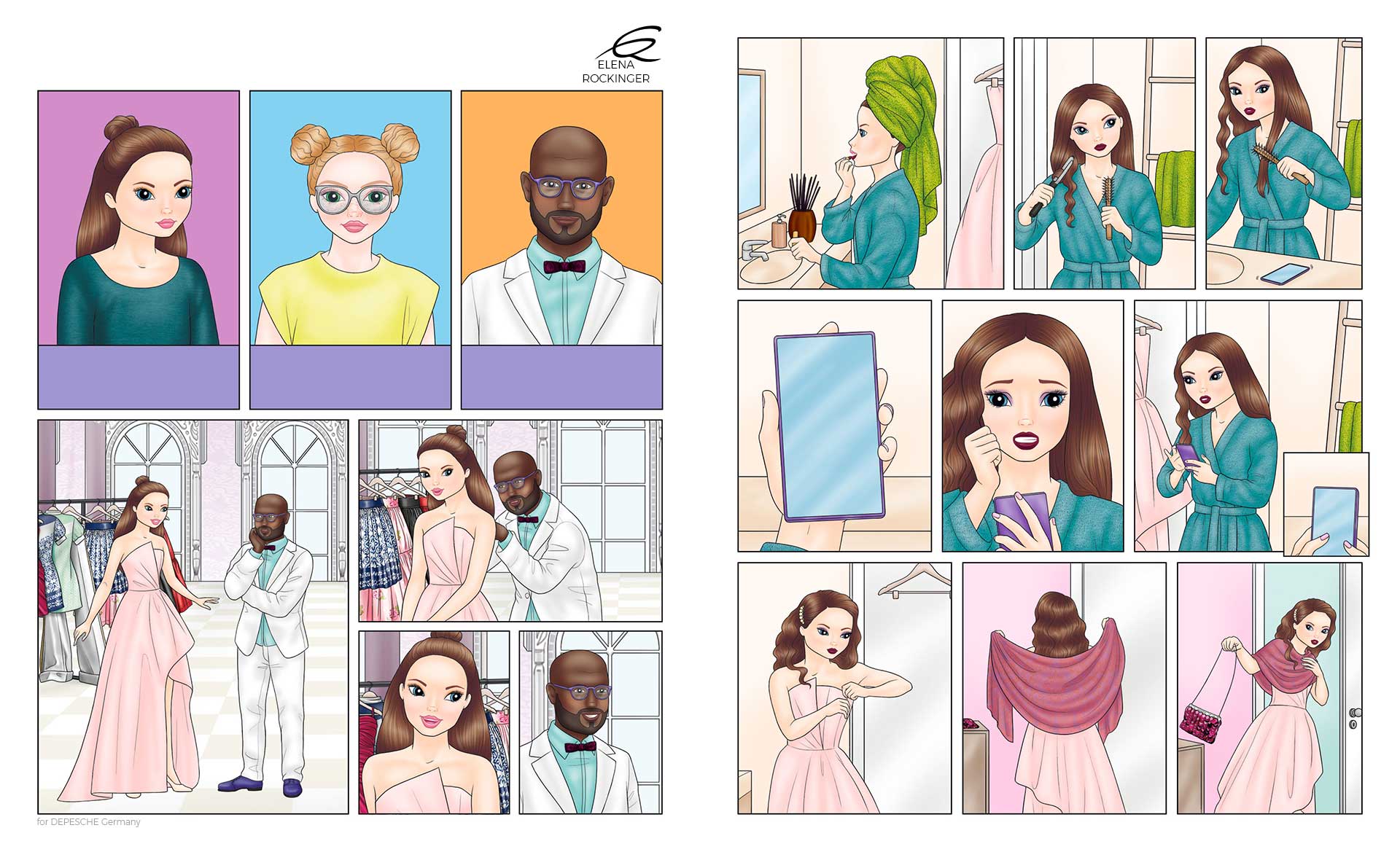 12 topmodel comic 2304 elena rockinger 1 2 s