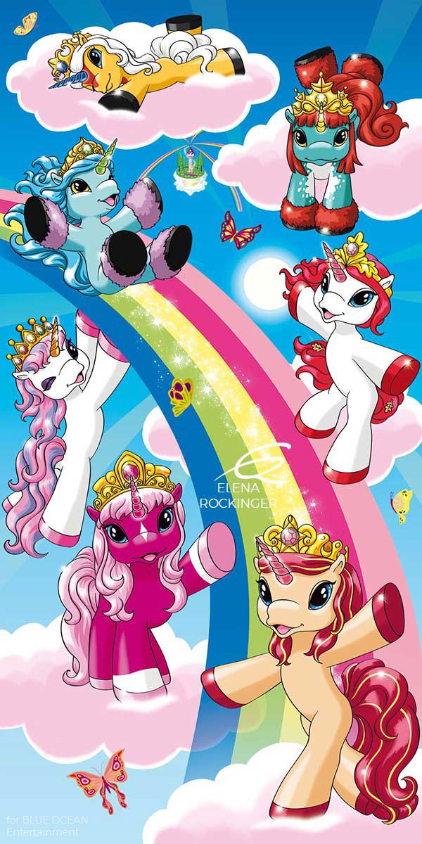 13 Filly Wandkalender 2012 Elena Rockinger Poster S