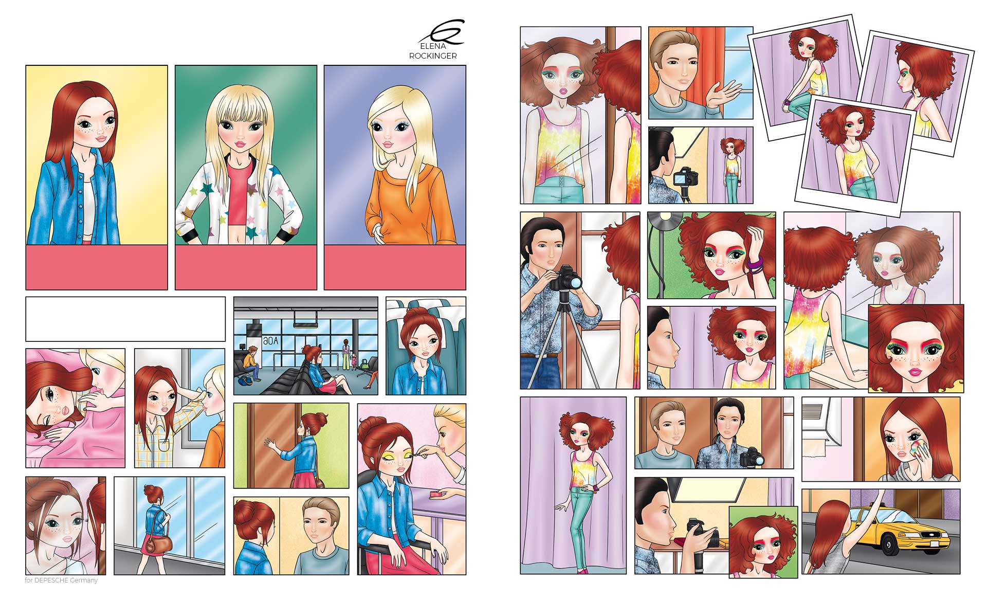 13 Topmodel Comic 1505 Elena Rockinger 1 2 S