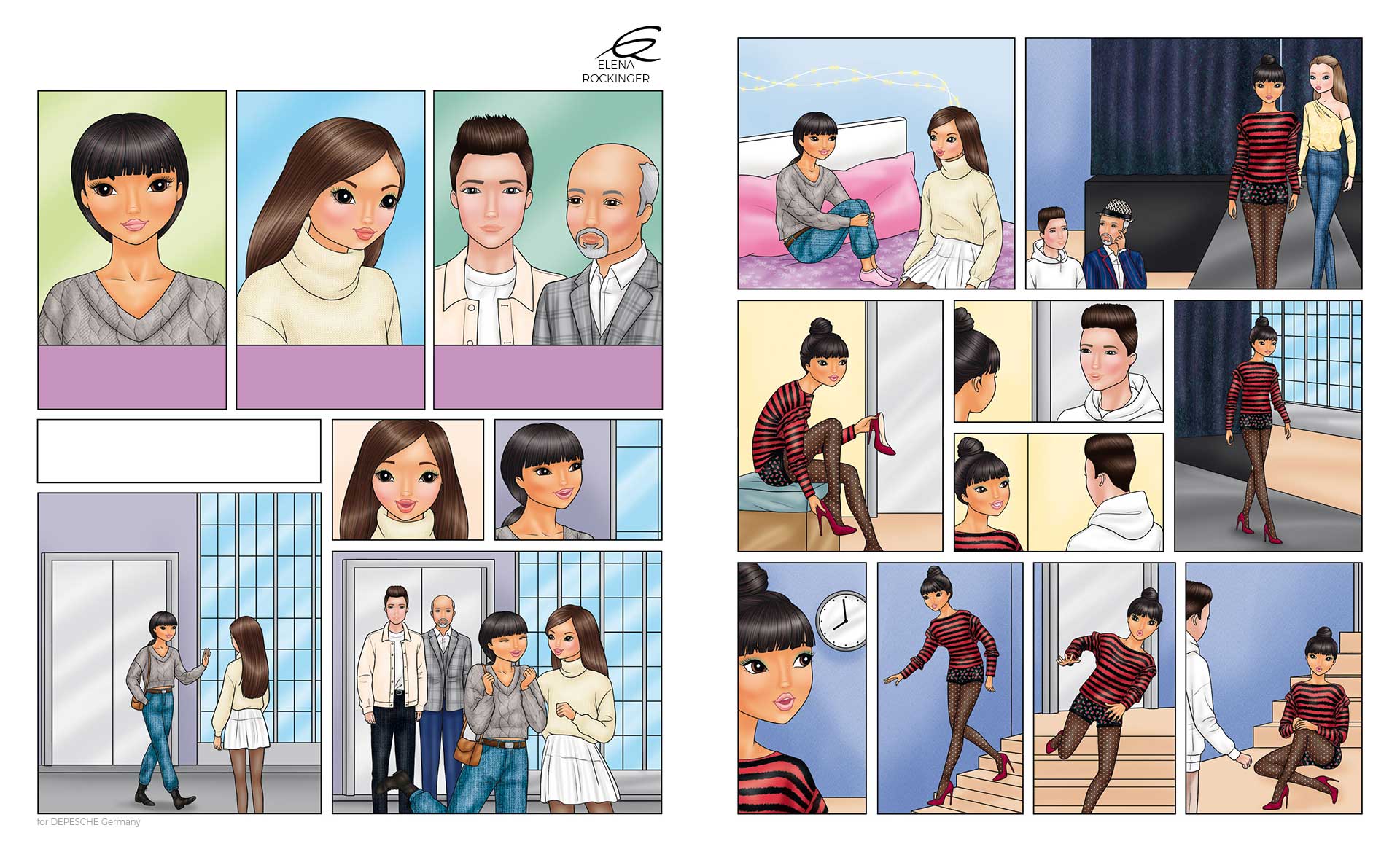 13 topmodel comic 2004 elena rockinger 1 2 s