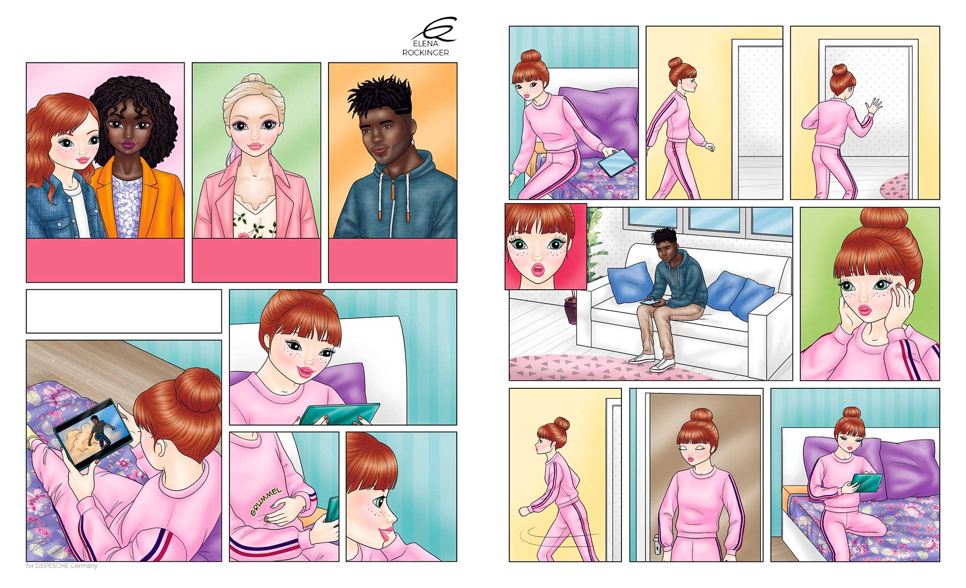 13 topmodel comic 2104 elena rockinger 1 2 s